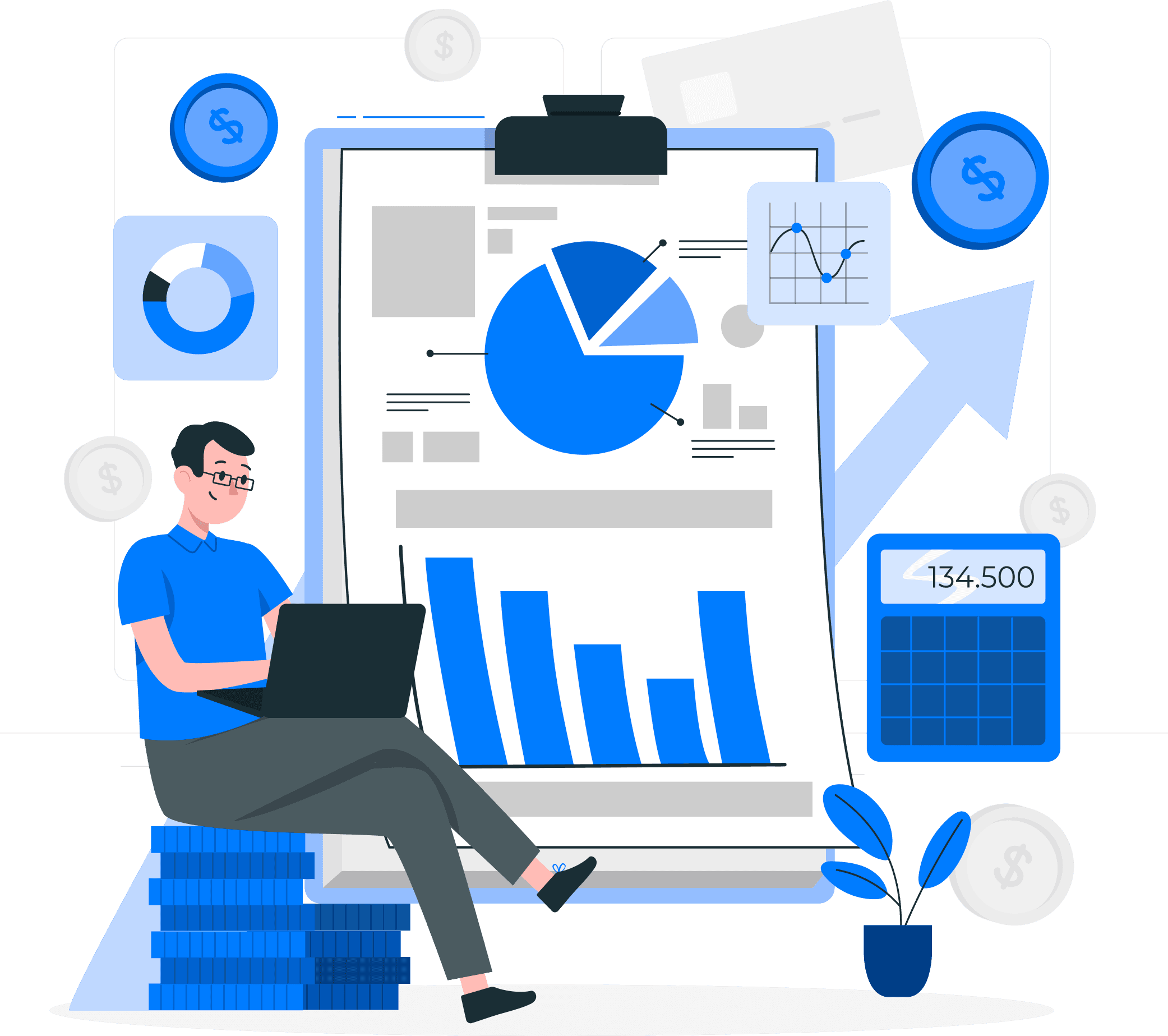 Financial Dashboard Preview
