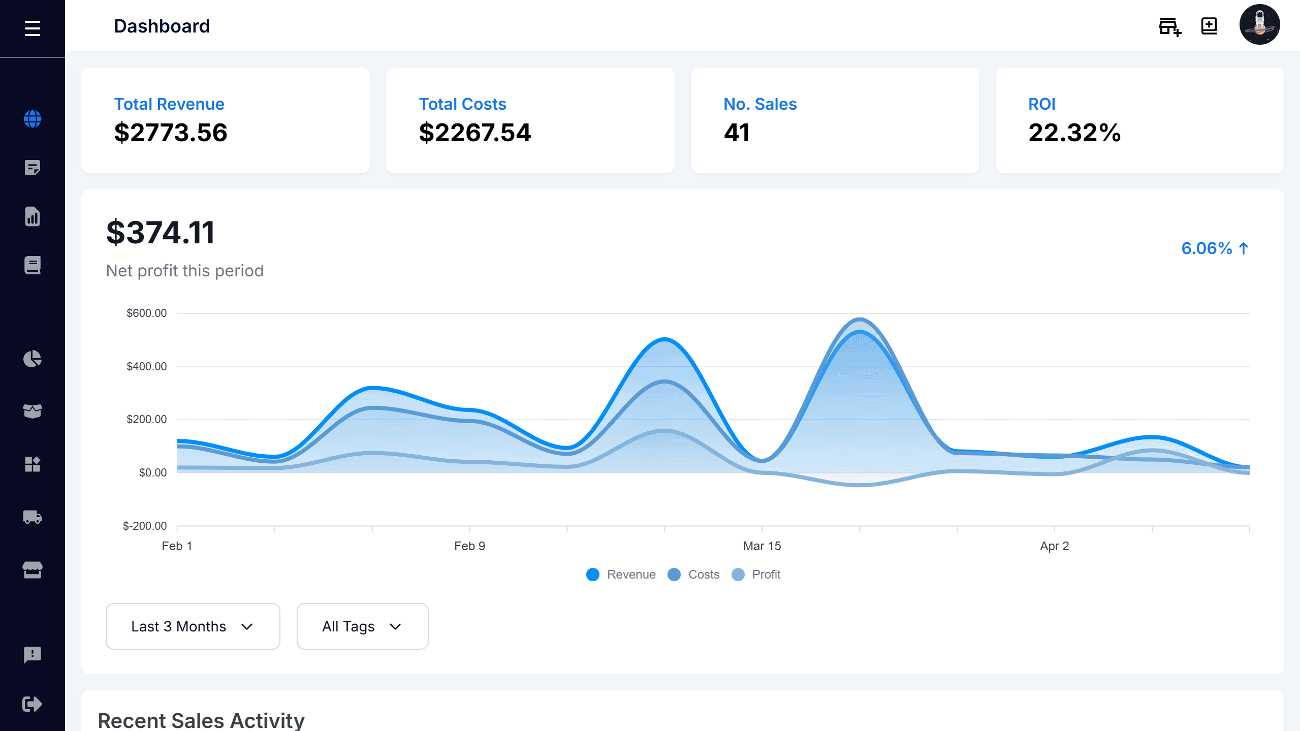 Flippify desktop dashboard showing eBay store automation, inventory management system, and order fulfillment tools